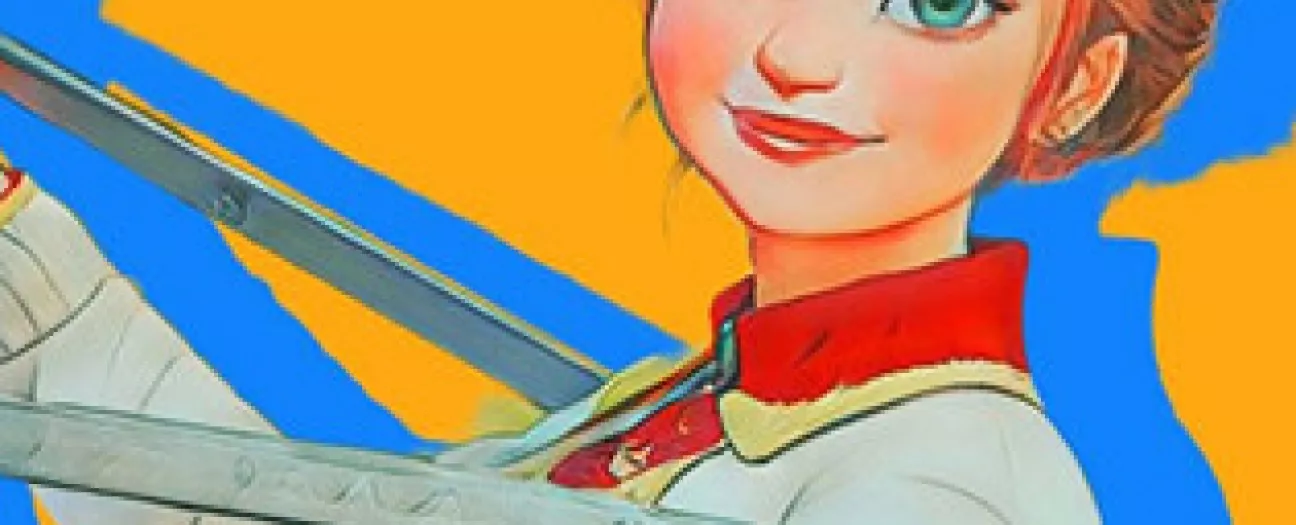 "Фланкировка шашкой".